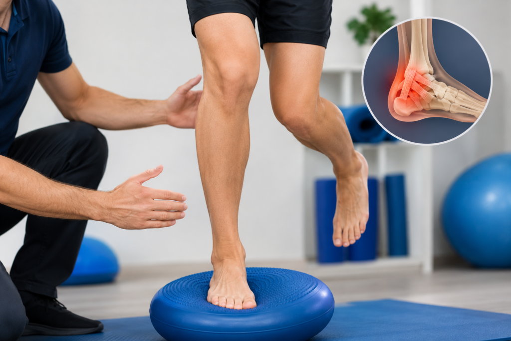 Kinetic Neuro Rehab Deva - Instabilitatea cronică de glezna